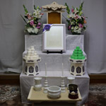 三段後飾り祭壇